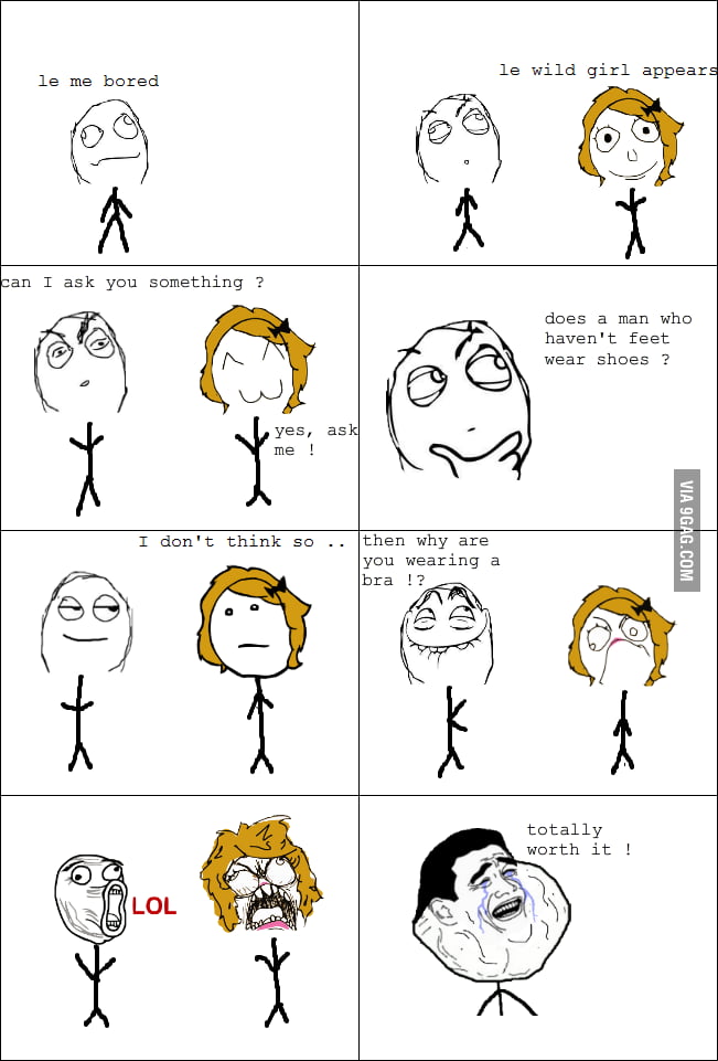 Boobs logic - 9GAG