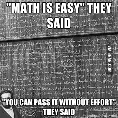 Math is easy.... - 9GAG