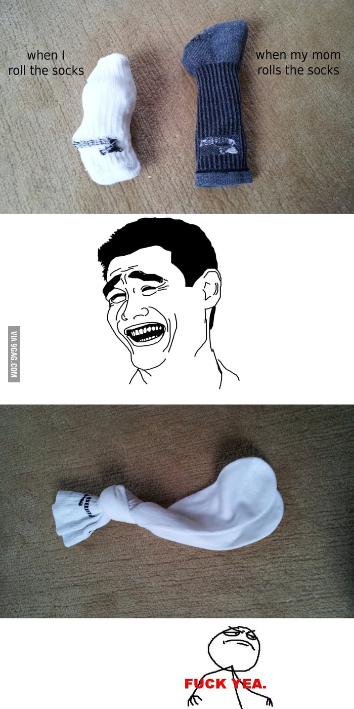 I Cant Fcking Roll My Socks 9gag