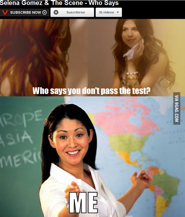 Unhelpful teacher strikes again! - 9GAG