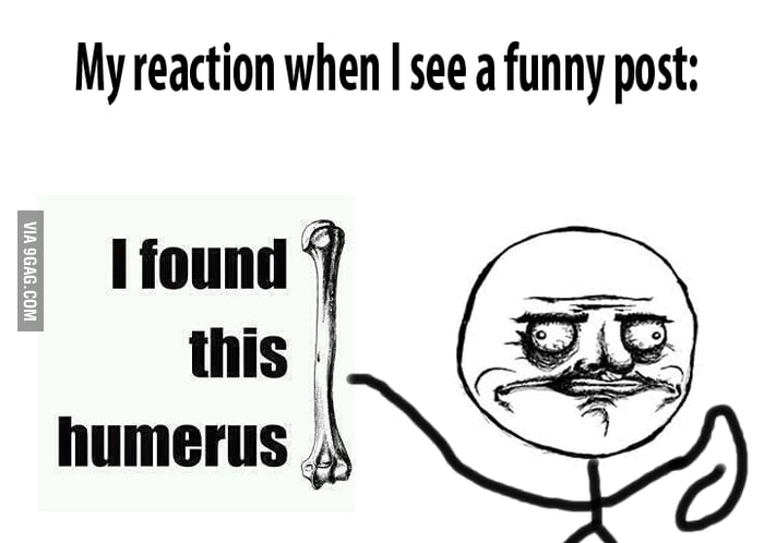 My reaction when I see a funny post... - 9GAG