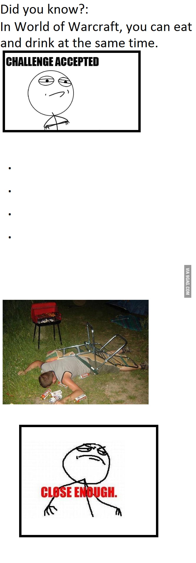 Eat And Drink At The Same Time 9GAG