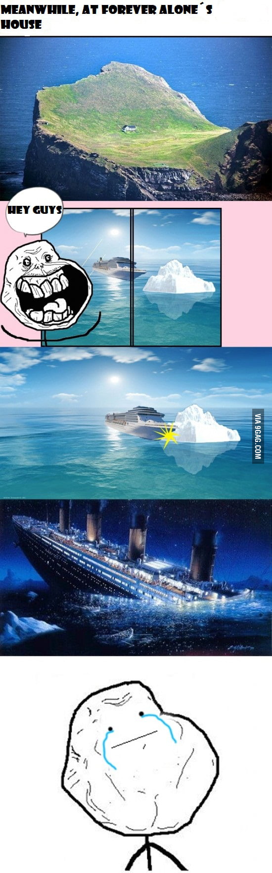 Forever alone, is still alone - 9GAG