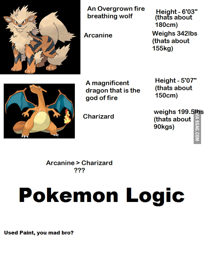 Pokemon Logic - 9GAG