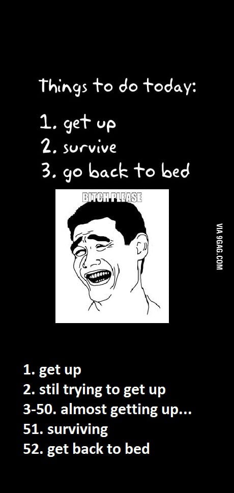 Daily routine - 9GAG