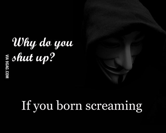 Raise your voice 9GAG