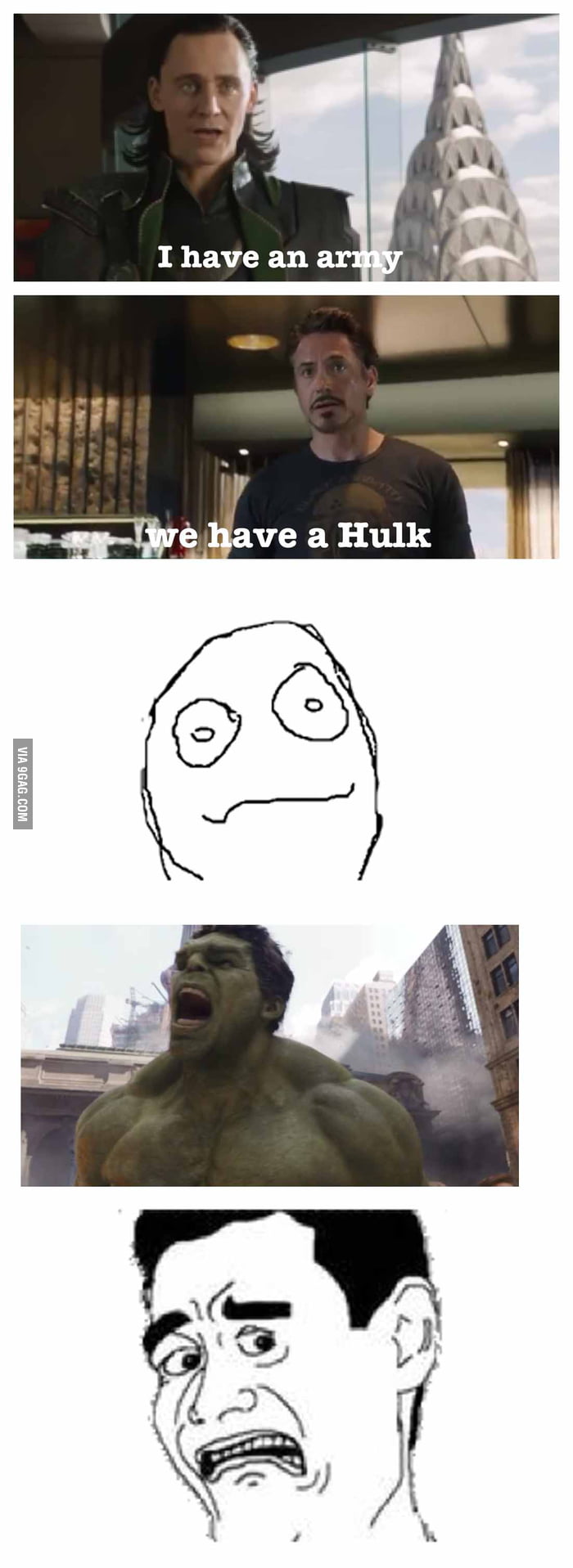 The hulk - 9GAG