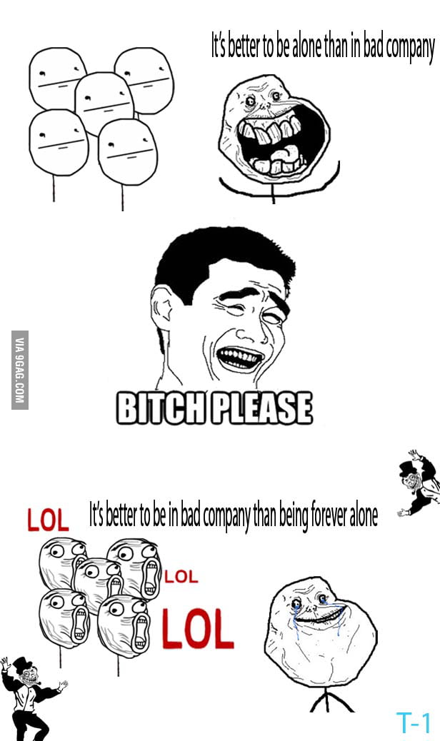 Forever Alone Lvl: over 9000 - 9GAG