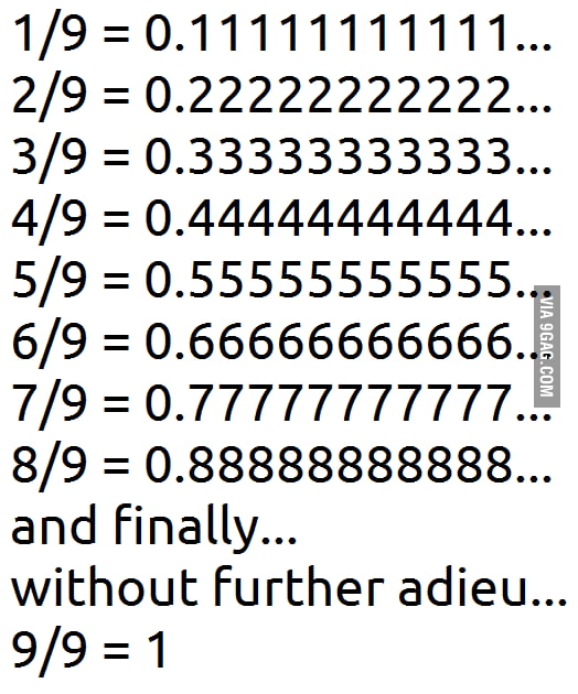 Scumbag maths - 9GAG