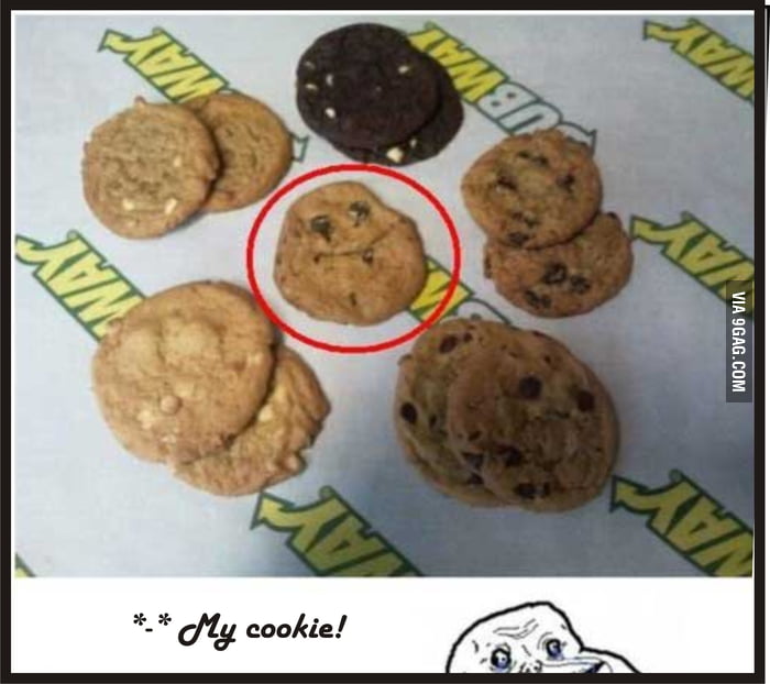 Forever (cookie) alone. True story... - 9GAG