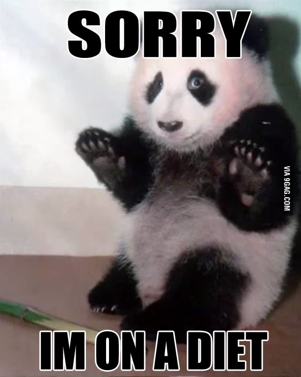 Sorry I'm on a diet - 9GAG