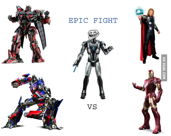 Epic fight - 9GAG