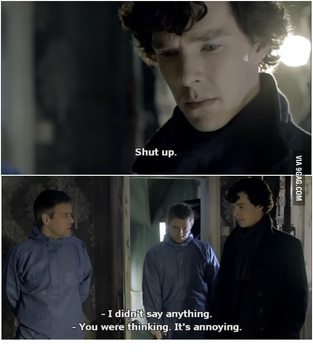 Just Sherlock Being Sherlock - 9GAG