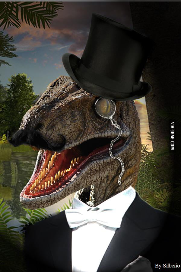 Sir Raptor Gentlemen... The Velo-sir-raptor. - 9GAG