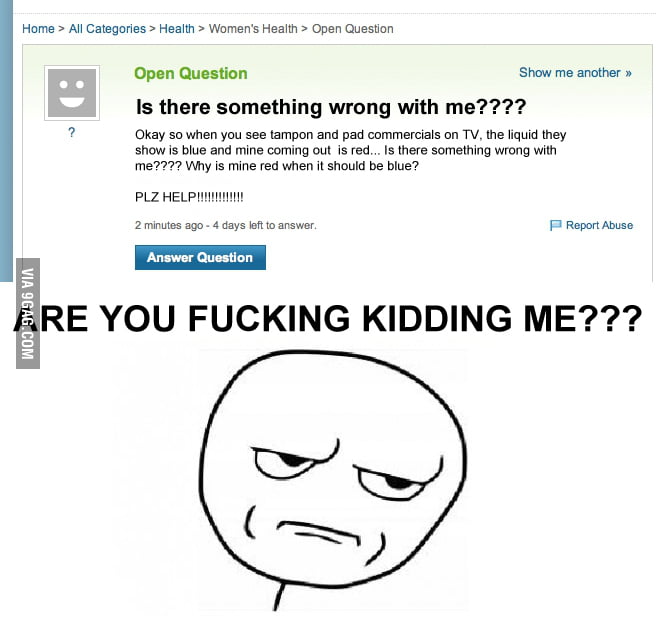 There is something seriously wrong with this girl - 9GAG