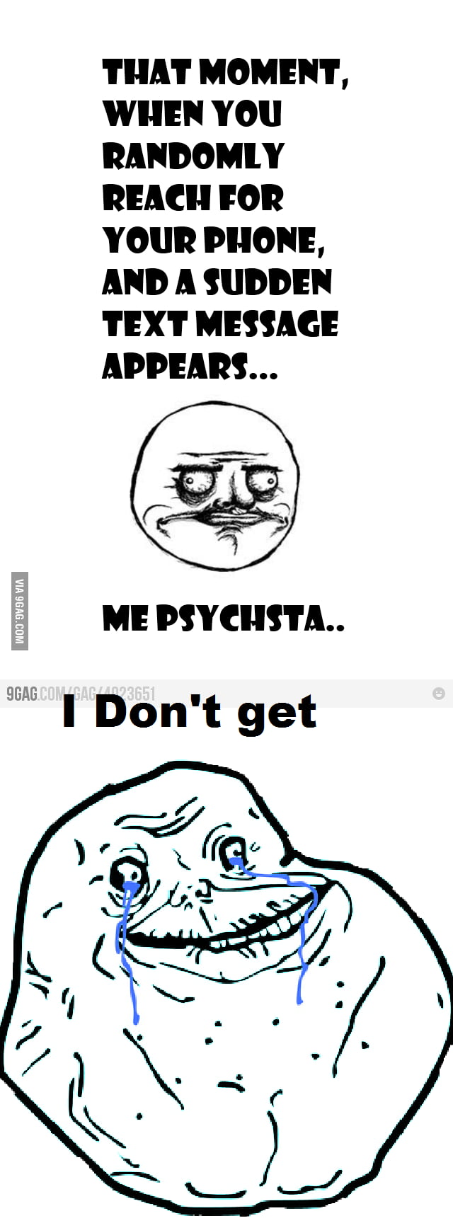 Poor forever alone guy - 9GAG