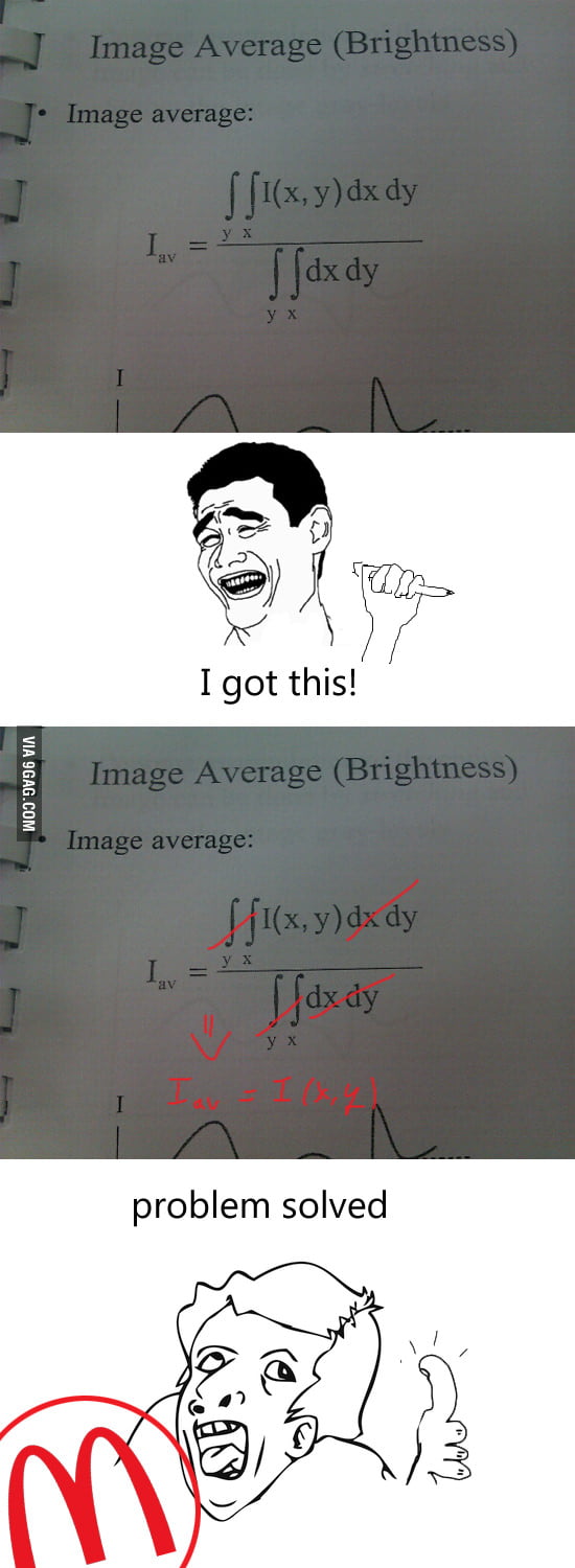 Scary formula eh? - 9GAG