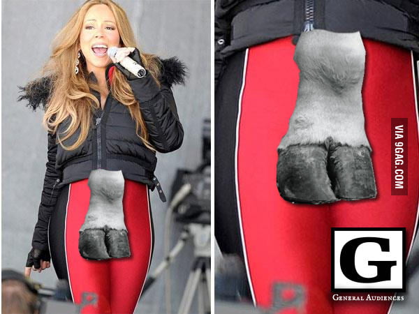 Mariah Carey Camel Toe