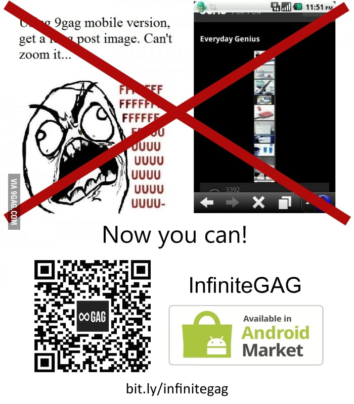 InfiniteGAG for Android - 9GAG