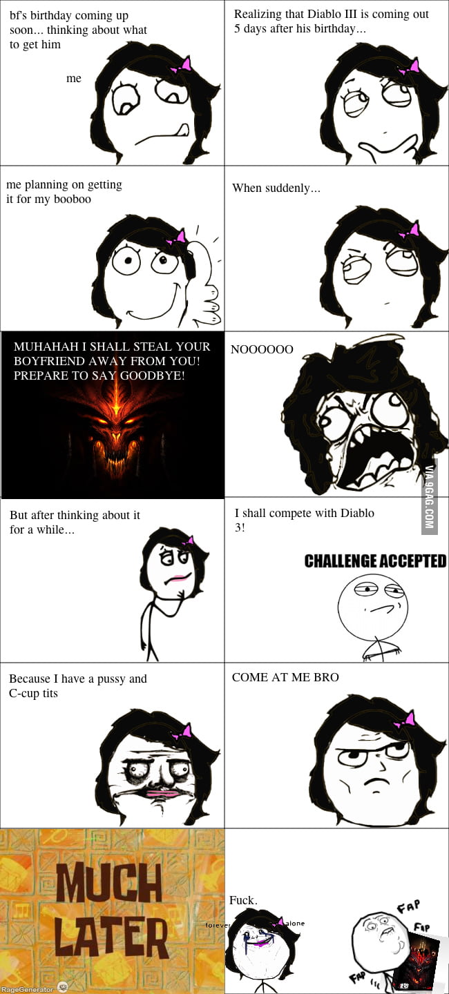 Competing With Diablo Iii Gag