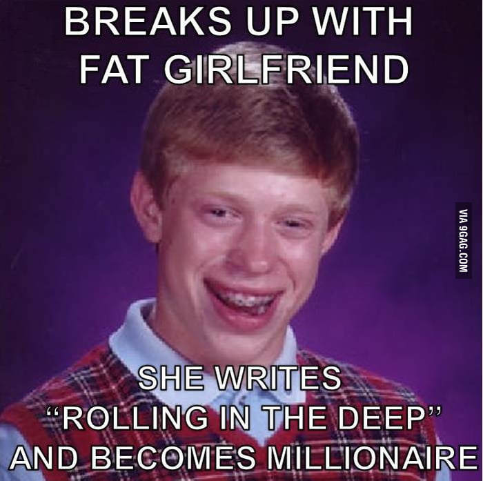 Bad Luck Brian strikes one more time - 9GAG