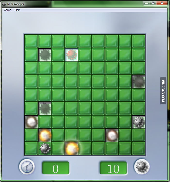 Bad Luck Bryan Playing Minesweeper 9GAG