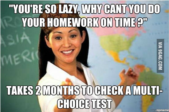 Lazy Teacher - 9GAG