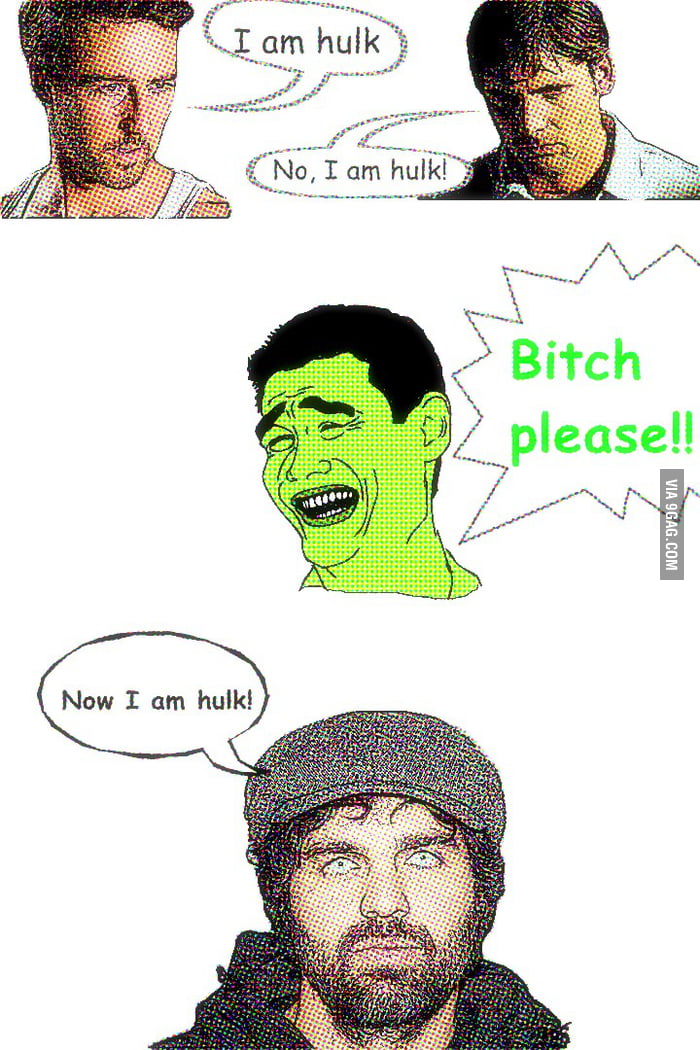 I am Hulk - 9GAG
