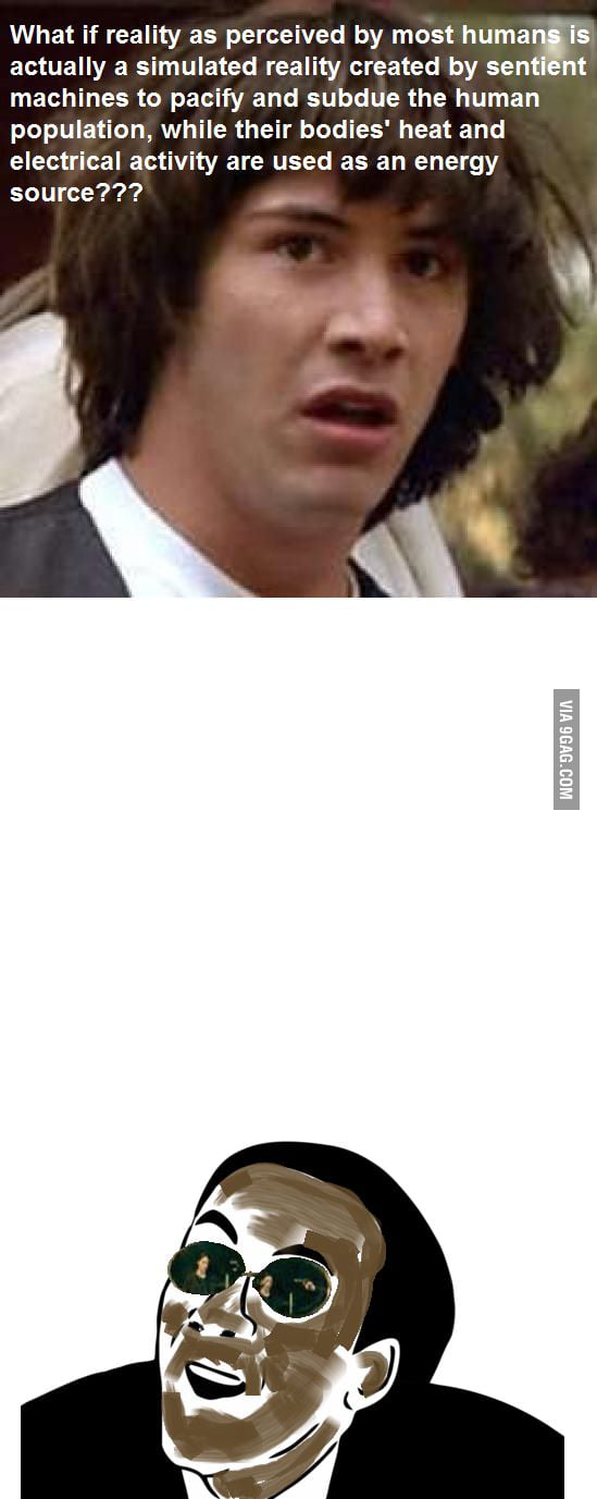 Nicolas cage smeared with poop = Morpheus? Close enough... - 9GAG