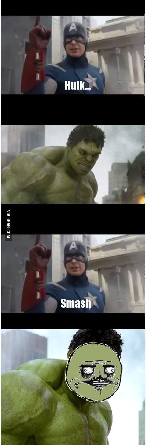 Just the Hulk - 9GAG