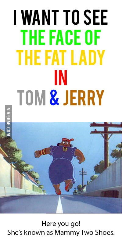 alcove Genre end point Mammy Two Shoes - 9GAG