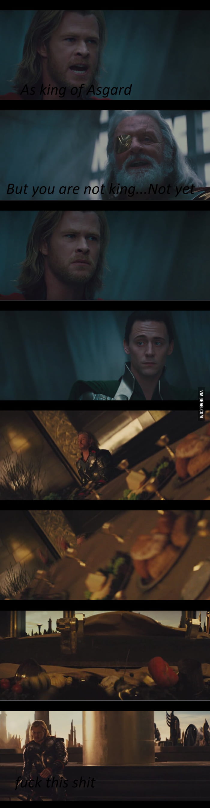 Thor flips tables too - 9GAG