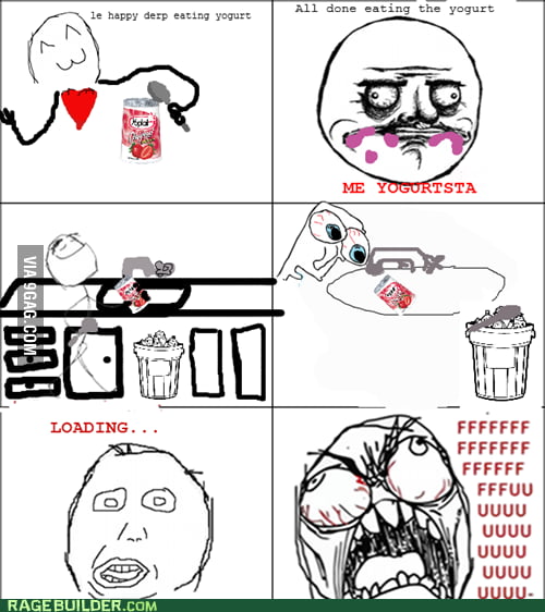Yogurt problems - 9GAG