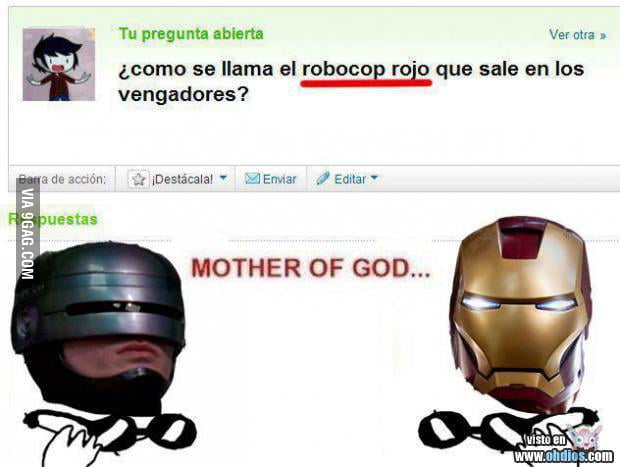 Red Robocop - 9GAG