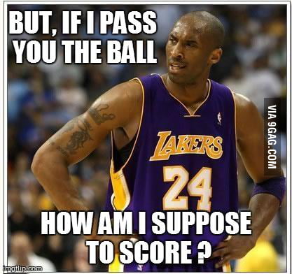 Kobe is a little confused - 9GAG