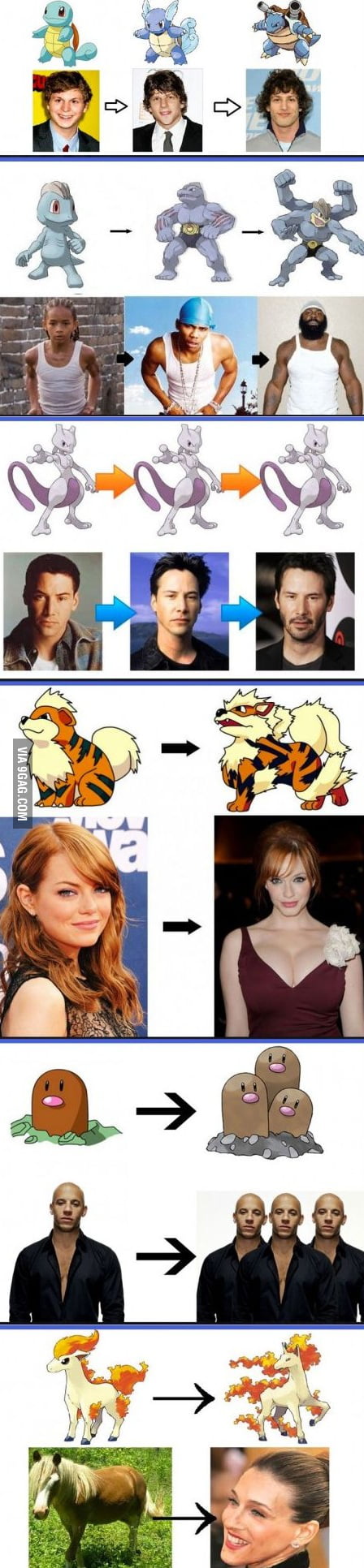 Pokemon evolution - 9GAG