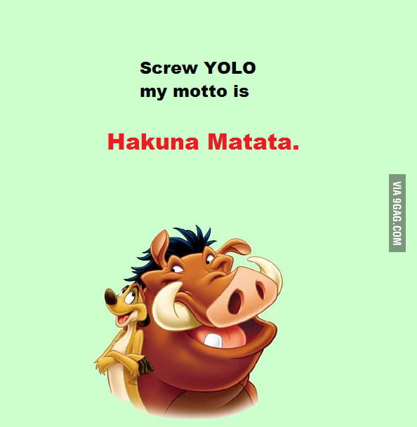 Hakuna Matata Gag