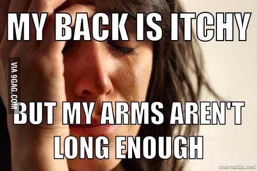 Itchy back - 9GAG