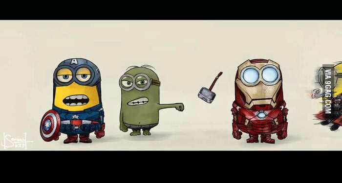 Despicable Avengers - 9GAG