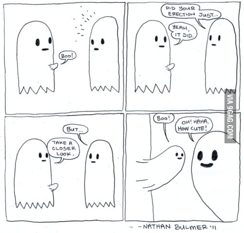 Ghost erection - 9GAG