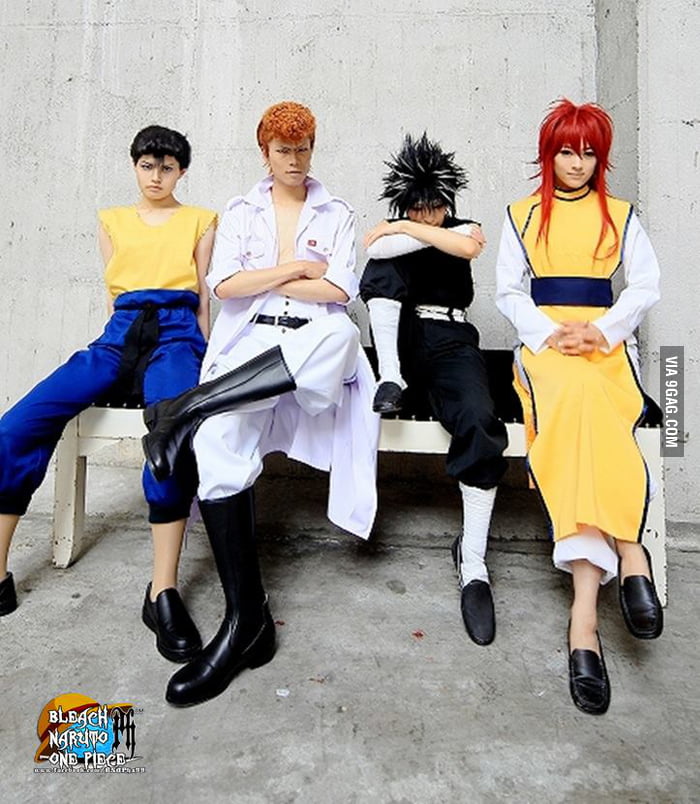 Just Yuyu Hakusho (ghost Fighter) Cosplay - 9gag