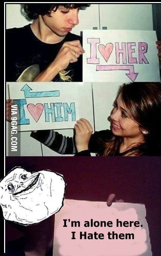 Forever Alone Guy - 9GAG