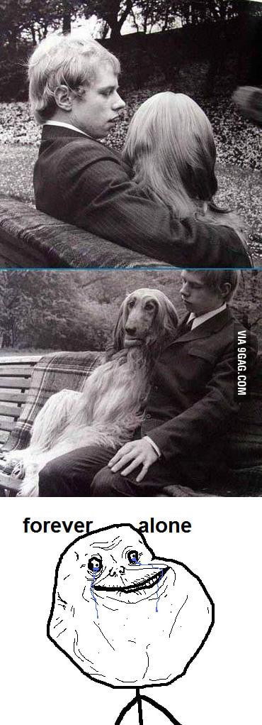 Forever Alone level: over 9000 - 9GAG