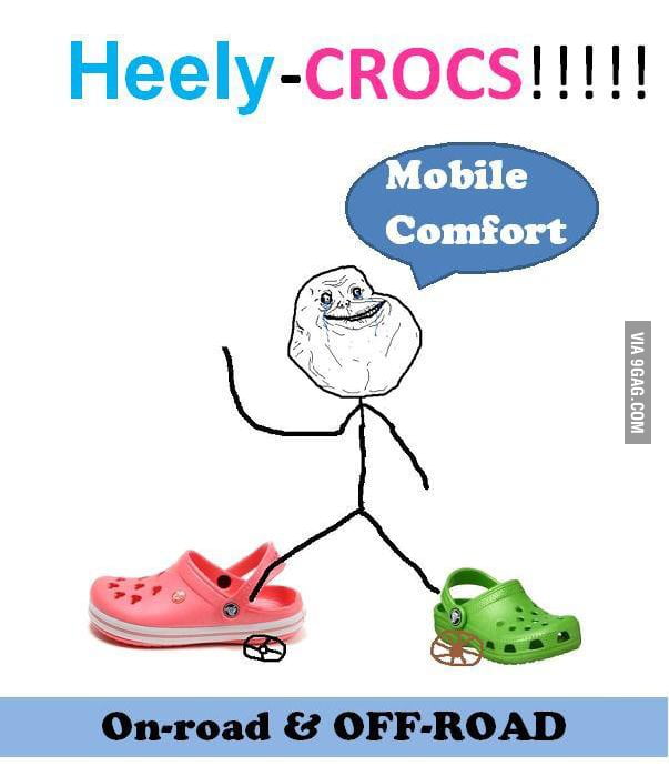 heely crocs