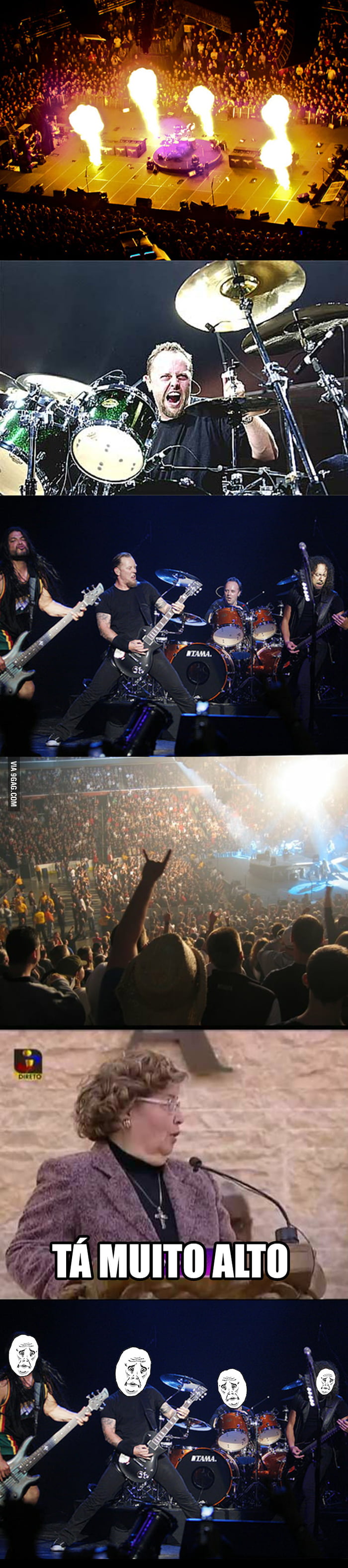 Meanwhile in Rock in Rio - 9GAG