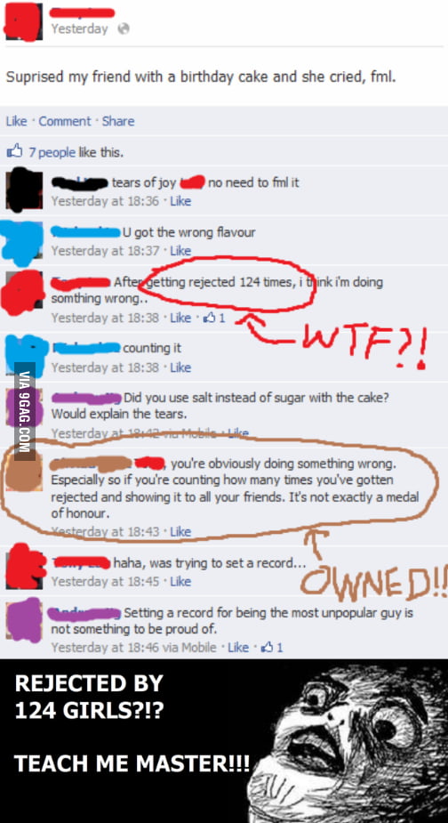 Forever alone level teach me master 9gag