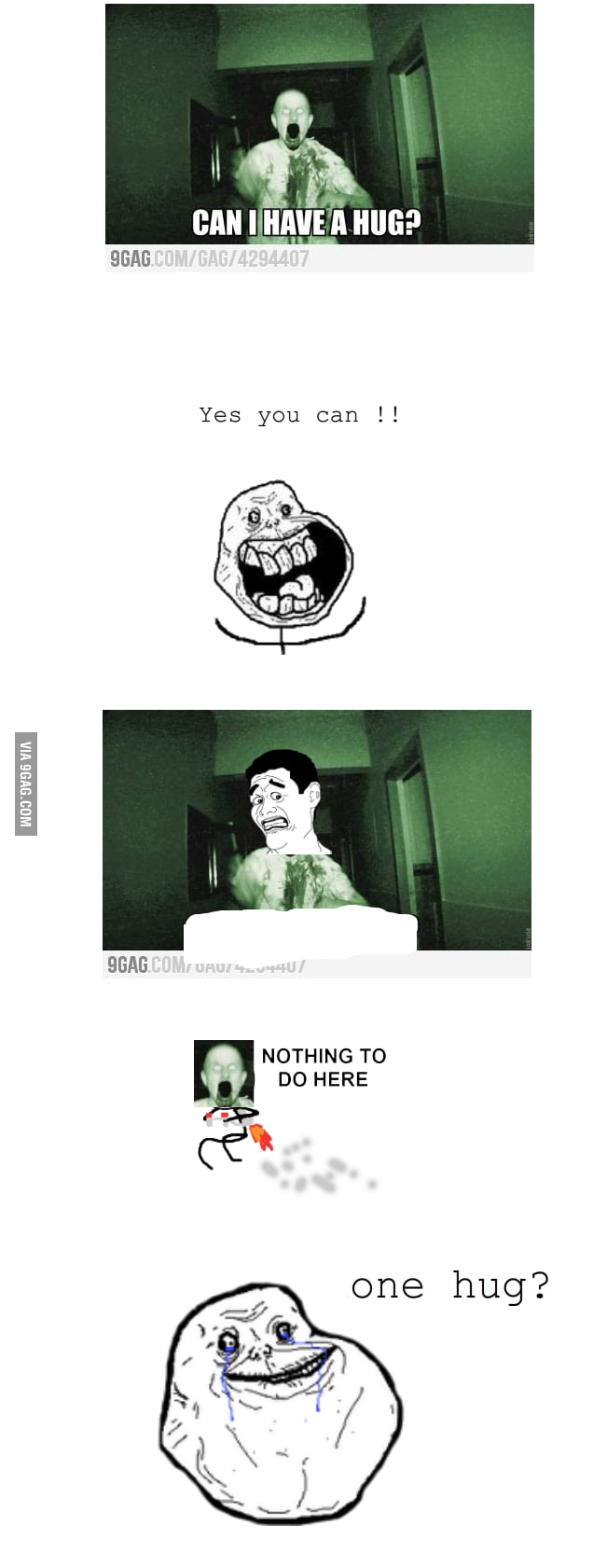 Forever Alone Level :Zombie - 9GAG