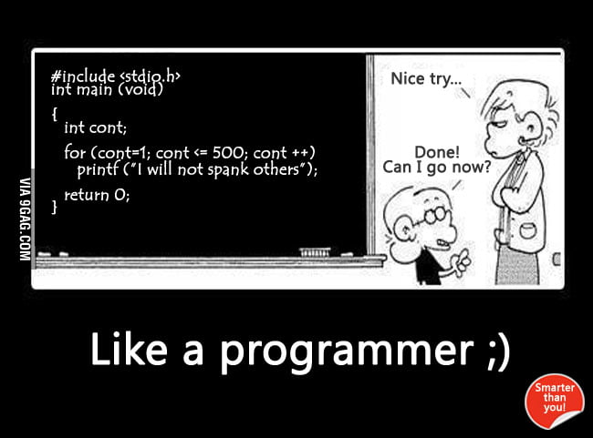 Like a Programmer! - 9GAG