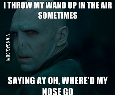 Voldemort being sad - 9GAG