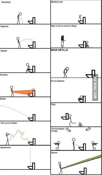 Peeing Positions 9gag 3367